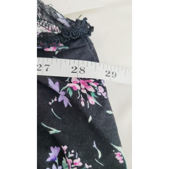 Eileen West Nightgown Womens 3X Floral Modal Lace Trim Button Front Cottage - Picture 9 of 11